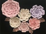 Paper Roses for Card Making Card Stock Flower Set Perfect for A Baby Girl Nursery