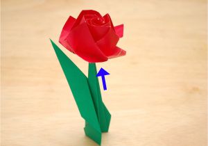 Paper Roses for Card Making How to Fold A Paper Rose with Pictures Wikihow