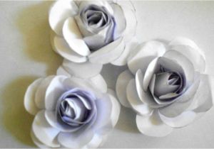 Paper Roses for Card Making How to Make Paper Rose Kako Napraviti Ruzu Od Papira