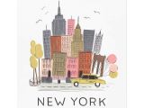 Paper source Place Card Template New York Art Print