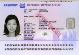 Paper Used for Id Card File Biodata Page Of Singapore Passport Jpg Wikimedia Commons