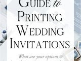 Paper Used for Invitation Card Printing Methods for Wedding Invitations Video Recently