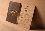 Paper Weight for Business Card Vintage Kraft Paper Tag 1 Rustic Business Cards Vintage