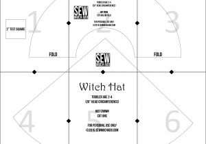 Paper Witch Hat Template Free Witch Hat Pattern Diy Witch Costume Sew Much Ado