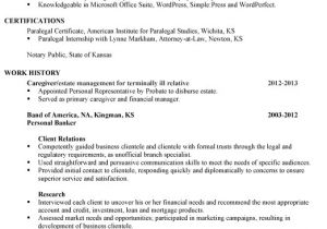 Paralegal Resume Templates Resume for A Legal assistant Paralegal Susan Ireland