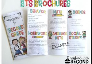 Parent Brochure Templates Back to School Meet the Teacher Open House Brochure