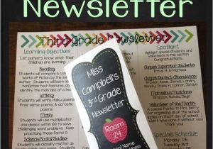 Parent Brochure Templates Best 25 Classroom Newsletter Template Ideas On Pinterest