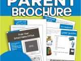 Parent Brochure Templates New Kindergarten Parent Brochures Editable Freebie