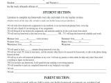 Parent Student Contract Template 13 Student Contract Templates Word Pdf Free