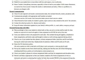 Parent Student Contract Template 9 Teacher Contract Templates Free Word Pdf format