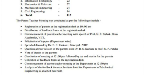Parent Teacher Meeting Report Template Meeting Report Templates 12 Free Word Pdf format