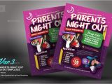 Parents Night Out Flyer Template Parents Night Out Flyer Templates by Kinzishots Graphicriver