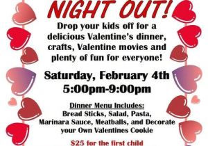 Parents Night Out Flyer Template Parents Night Out Valentine Sample Flier Serving