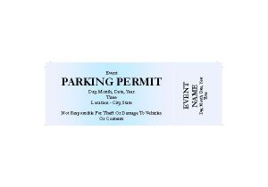 Parking Permit Templates Download Use Free Microsoft Publisher Parking Ticket