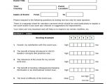 Participant Registration form Template End Of event Participant Evaluation form Free Download