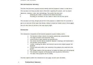 Partnership Proposal Template Doc Business Proposal Template Word 16 Free Sample Example