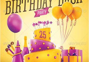 Party Invitation Flyer Templates Best Of Birthday Flyer Templates Free and Premium Flyer