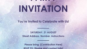 Party Invitation Flyer Templates Party Invitation Flyer