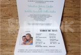 Passport Wedding Program Template Best 25 Passport Invitations Ideas On Pinterest