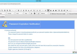 Password Expiration Notification Email Template Jiji Password Expiration Notification Email Customization