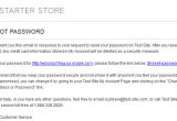 Password Reset Email Template HTML forgot Your Password Email Template