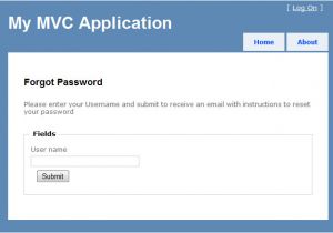 Password Reset Request Email Template Expiring Password Reset token In Mvc with Wf Steven