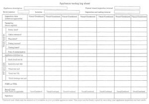Pat Testing Record Sheet Template Pat Testing Speakerplans Com forums Page 5