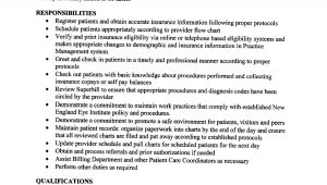 Patient Care Technician Resume Objective Sample 2016 Patient Care Coordinator Resume Sample