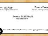 Patrick Bateman Business Card Template Give You Patrick Batemans Business Card Template Fiverr