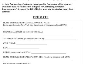 Paving Contract Templates 44 Free Estimate Template forms Construction Repair