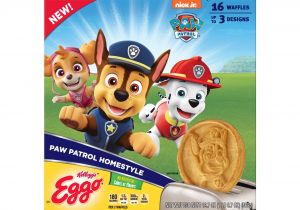 Paw Patrol Wrapping Paper Card Factory Kellogg S Eggo Paw Patrol Homestyle Breakfast Waffles 19 7oz 16 Ct