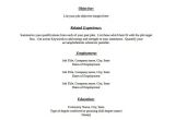 Pdf Resume Template 46 Blank Resume Templates Doc Pdf Free Premium