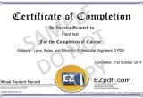 Pdh Certificate Template Certificate Sample1 Jpg Ez Pdh Com