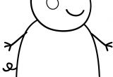 Peppa Pig Drawing Templates Peppa Pig Coloring Pages Coloringsuite Com