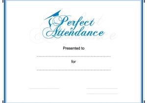 Perfect attendance Certificate Template Search Results for Perfect attendance Template