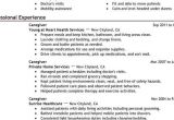 Perfect Resume for Job Interview Caregiver Resume Sample My Perfect Resume Job