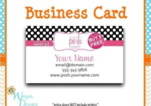 Perfectly Posh Business Card Template Perfectly Posh Business Card Direct Sales by Weeziesdesigns