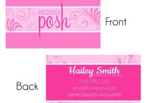 Perfectly Posh Business Card Template Perfectly Posh Business Card Template Emetonlineblog