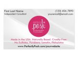 Perfectly Posh Business Card Template Perfectly Posh Business Cards Zazzle