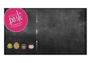 Perfectly Posh Business Card Template Perfectly Posh Chalkboard Business Card Zazzle