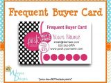 Perfectly Posh Business Card Template Perfectly Posh Frequent Buyer Card Business Card by