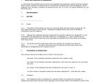 Permanent Contract Of Employment Template 12 Employment Contracts for Restaurants Cafes and