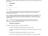 Permanent Contract Of Employment Template Permanent Contract Of Employment Template Choice Image