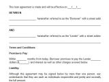 Person to Person Contract Template Loan Contract Template 20 Examples In Word Pdf Free