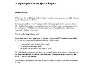 Personal Goal Contract Template 13 Sample Goal Setting Templates Pdf Word