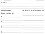 Personal Goal Contract Template 4 Free Goal Setting Worksheets Free forms Templates and
