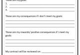 Personal Goal Contract Template Free Student Behavior Plan Template Not so Wimpy Teacher