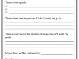 Personal Goal Contract Template Free Student Behavior Plan Template Not so Wimpy Teacher