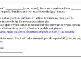 Personal Goal Contract Template How to Make A Self Contract for Your Personal Goals