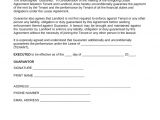Personal Guarantee Template Uk 15 New Agreement Letter for Guarantor Pictures Complete